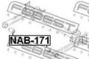 NISSA 55045WE000 Mounting, axle beam